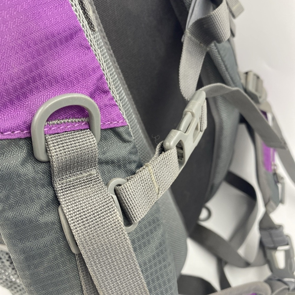 OutdoorMaster Hiking Backpacking 50L‎ Travel Carry-On Waterproof Cover Purple - Picture 12 of 16